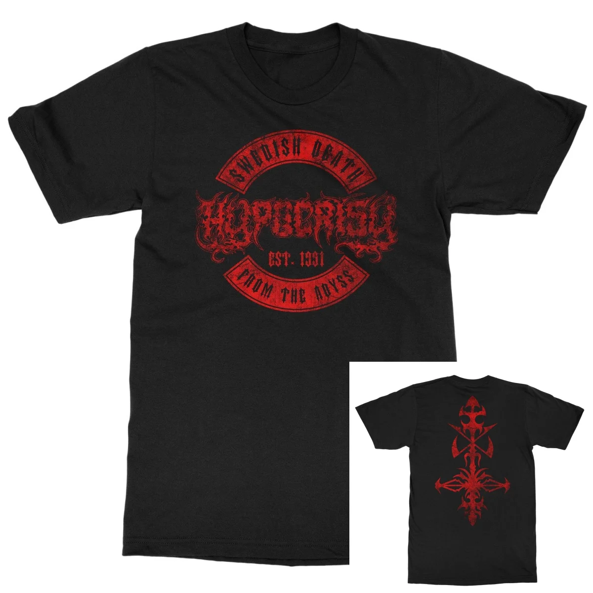 Hypocrisy  Alien Tour Band T-Shirt 100% Cotton Graphic Tee Men Women Summer Streetwear Top
