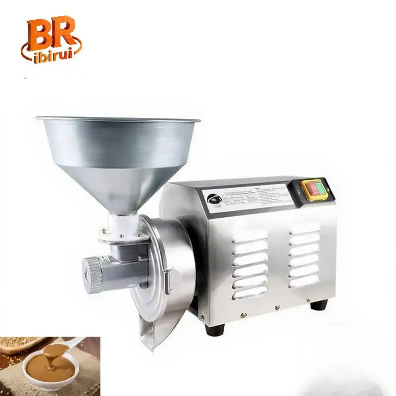Birui Durable Peanut Butter Making Groundnut Processing Machine Stainless Steel Multi-functional High-efficiency Sesame Machine