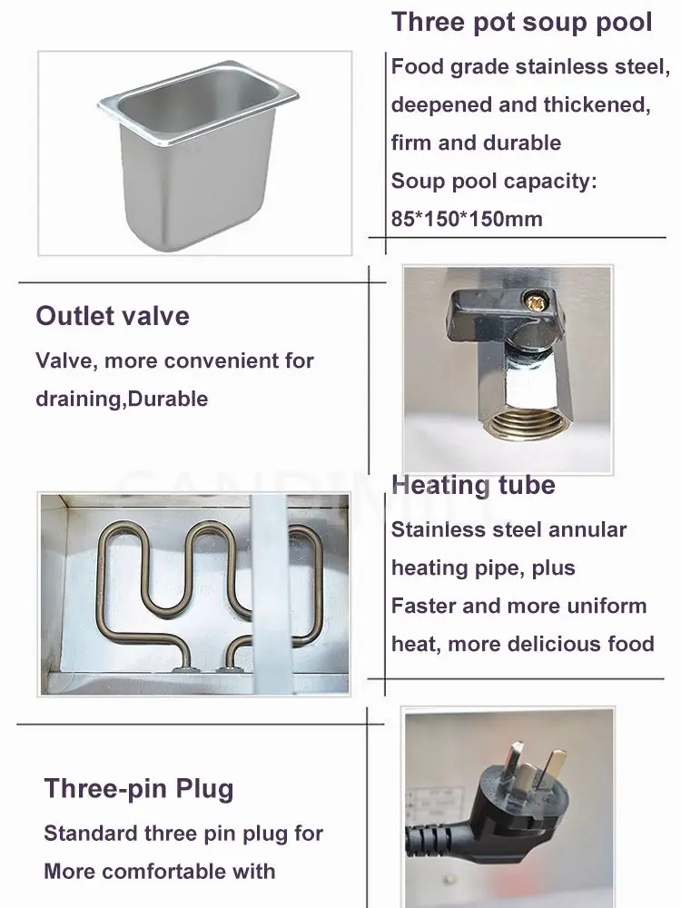 電気デジタルチョコレートメルティングマシン,断熱,加熱,メルター,3つの格子,110v,220v