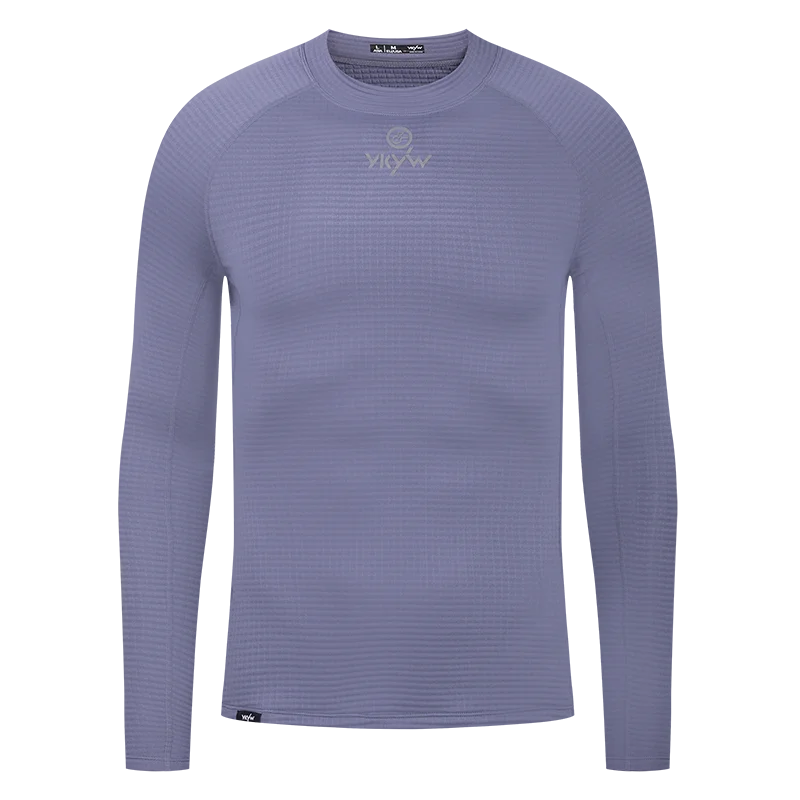 YKYWBIKE YKYW Winter Herren Radfahren Langarm Basisschicht 0 ° C2025, Thermo-Fleece, Fahrradunterwäsche, MTB, Rennrad, Hemd, Basis, Unterhemd 5