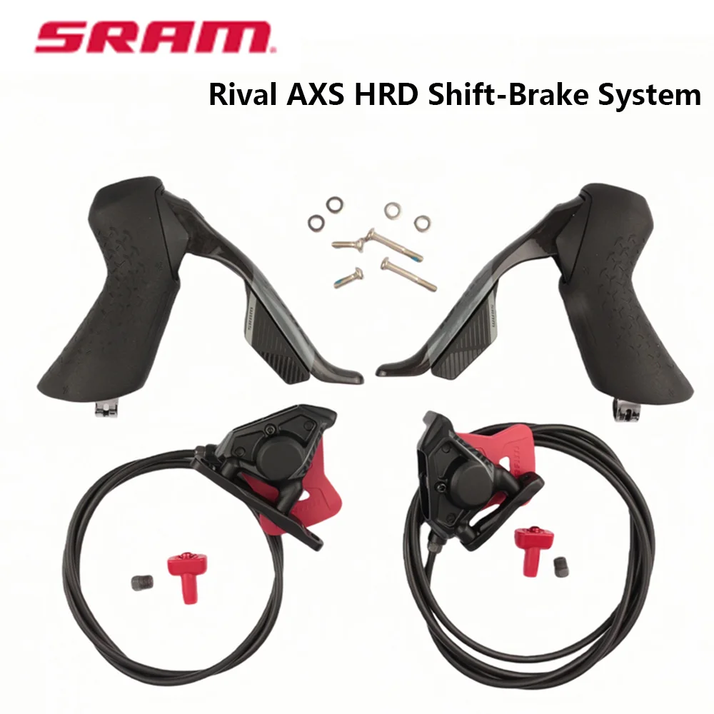 SRAM RIVAL Etap Red Etap AXS HRD Schalt-Brems-System ED-RIV-E1 ED-RED-E1 ED-FRC-E1 Mountainbike Schalt-/Bremshebel und Bremssattel – Detail 1