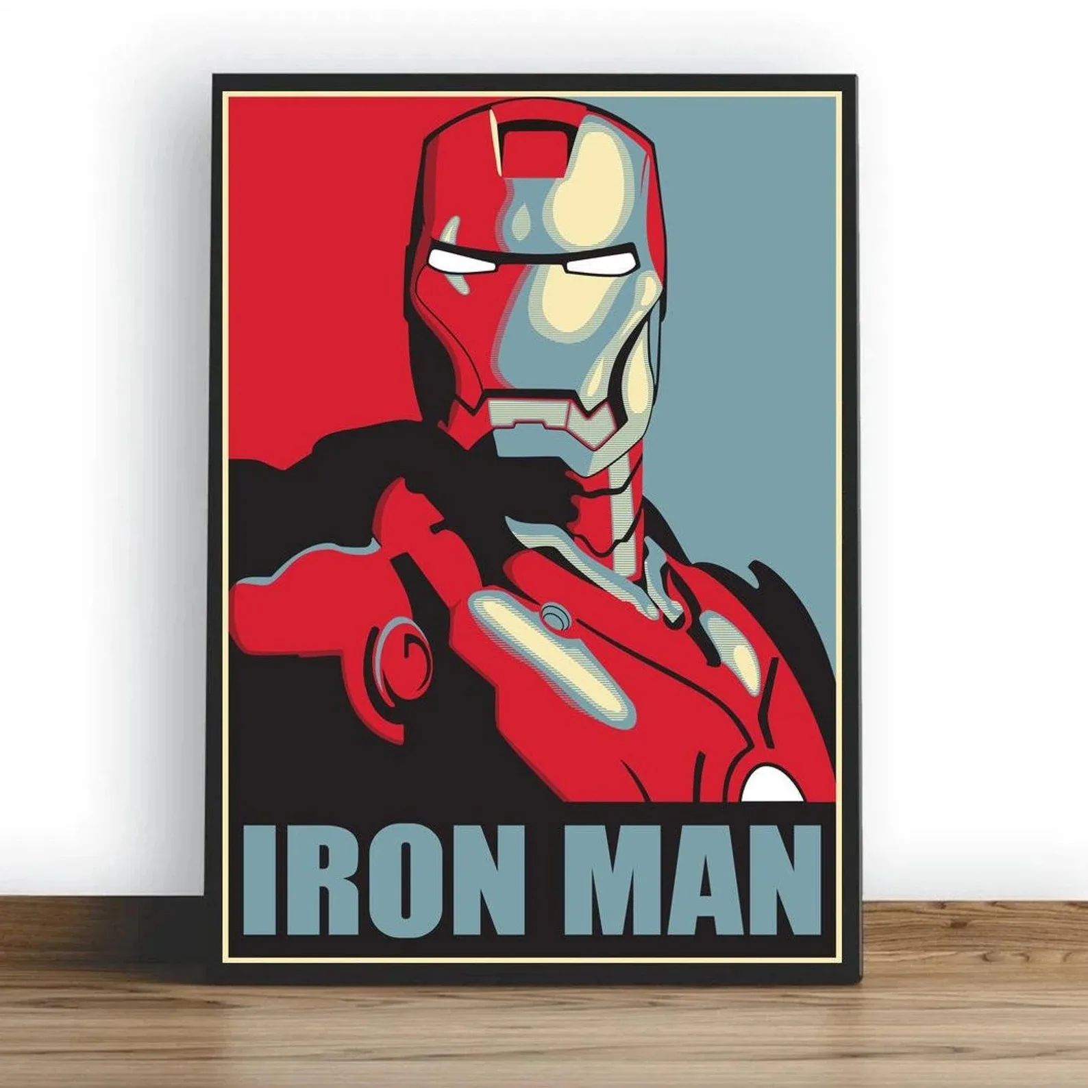 

Disney Superhero Movie Poster HD Wall Art Canvas Painting Iron Man Cartoon Prints Home Decor Superhero Wall Art Prints Boys Gift