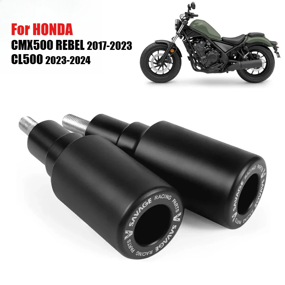 

For HONDA CMX500 REBEL CMX 500 CL500 Frame Slider Crash Protector Motorcycle Accessories Falling Protection Engine Crash Pad
