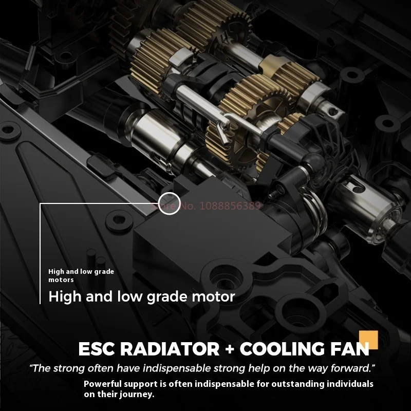 Weili Nieuwe 1:10 Wild Horse 104026 RC Crawler Terreinwagen Afstandsbediening Auto Vierwielaandrijving Simulatie Klimmen speelgoed