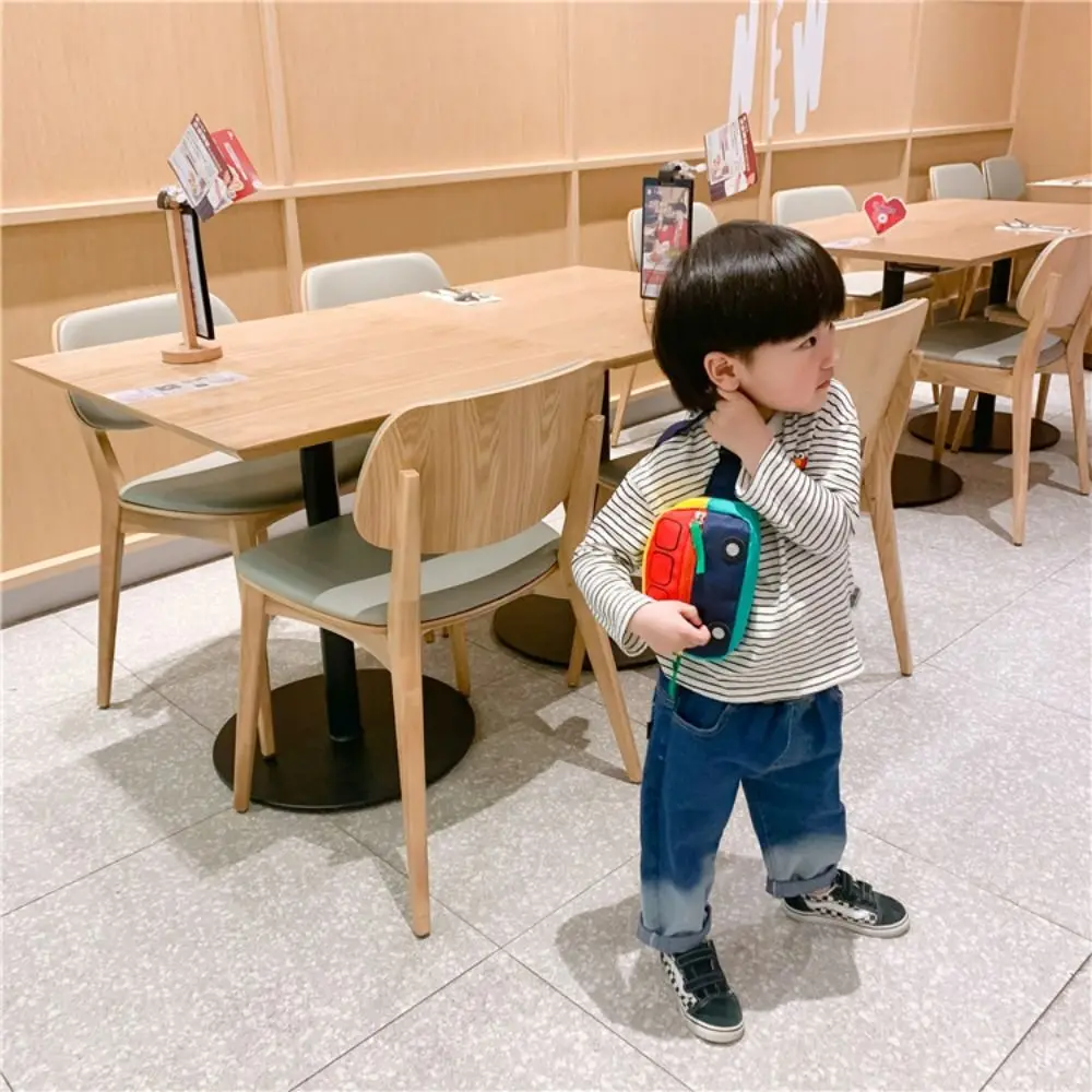 Casual Adjustable Belt Crossbody Bag for Lightweight Smooth Zipper Car Shape Waistbag Portable Soft Mini Pack Purse Girl