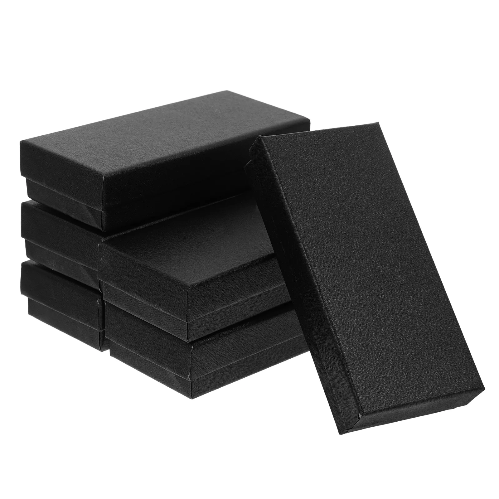 

6pcs Boxes Small Large Paper Portable Watch Display Box Cases Jewelry Organizer Carton Watch Storage Display Case Packaging Box