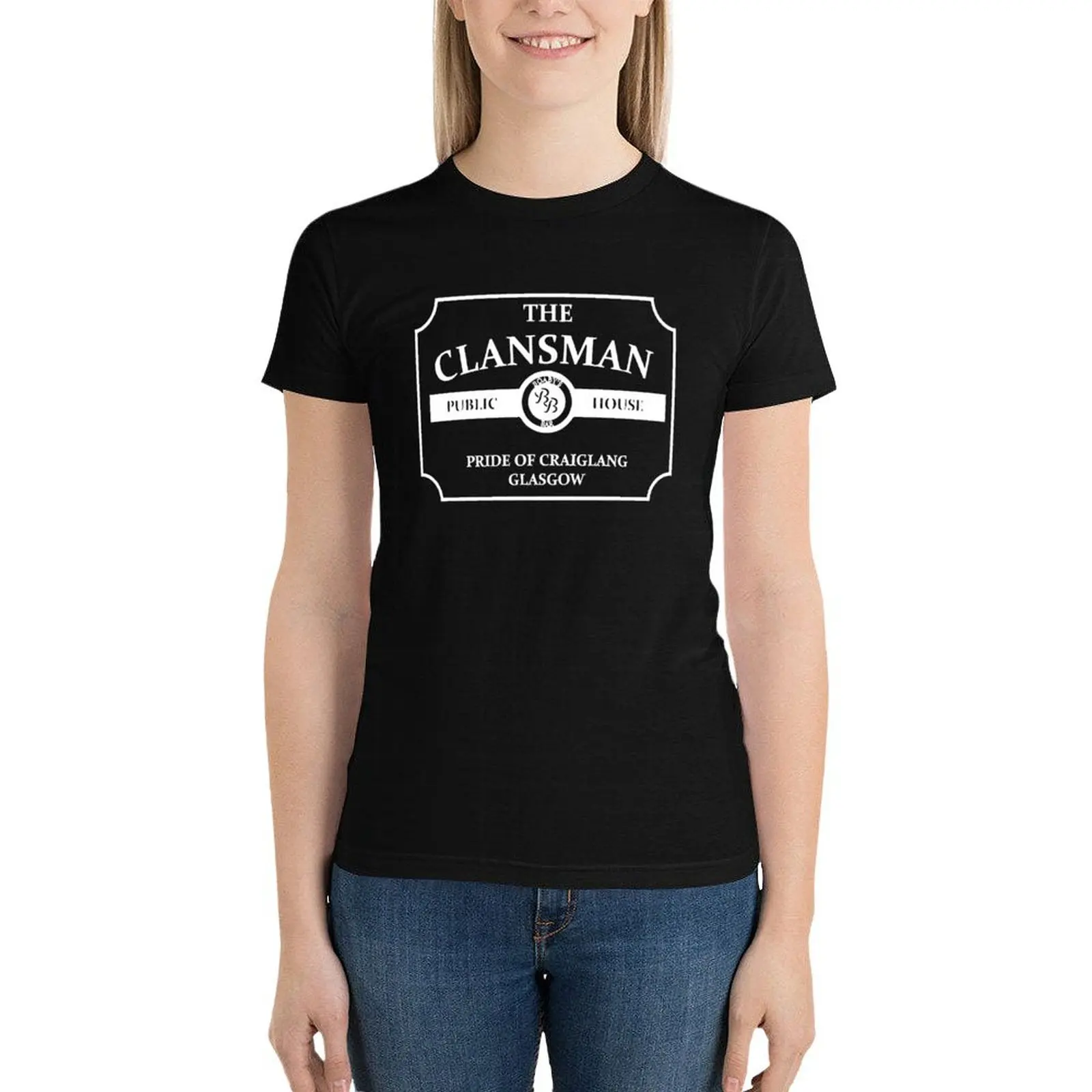 

The Clansman Pub T-Shirt lady clothes kawaii clothes Blouse T-shirt Women