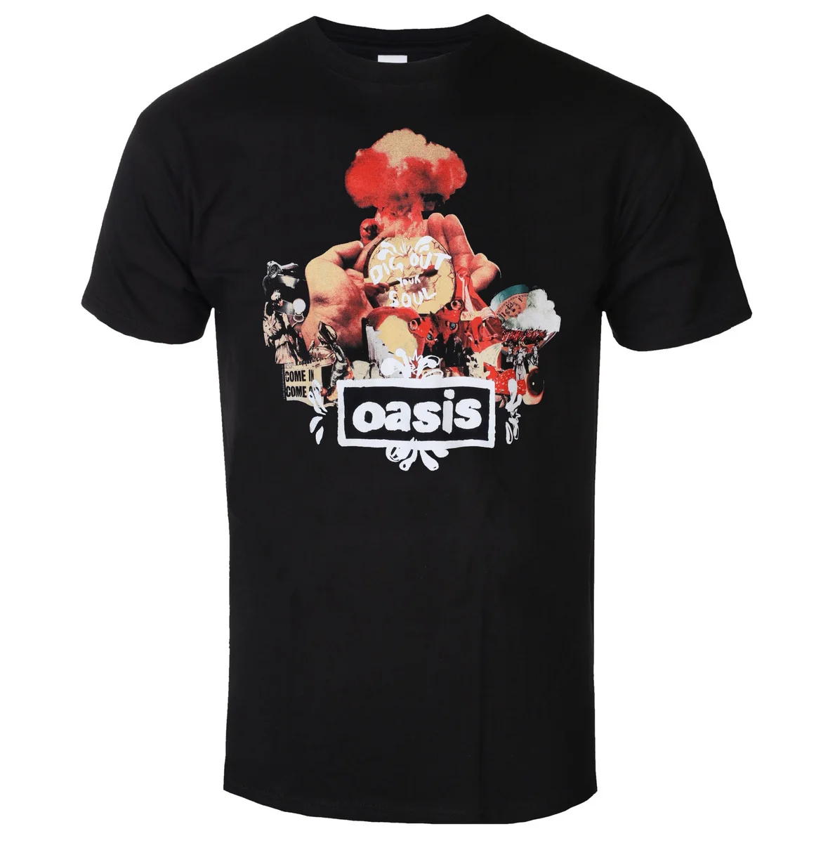 Best Oasis Graphic Cotton Band T-shirt Unisex Summer Short Sleeve Fashion Brand Tee Luxury Casual Vintage Tees