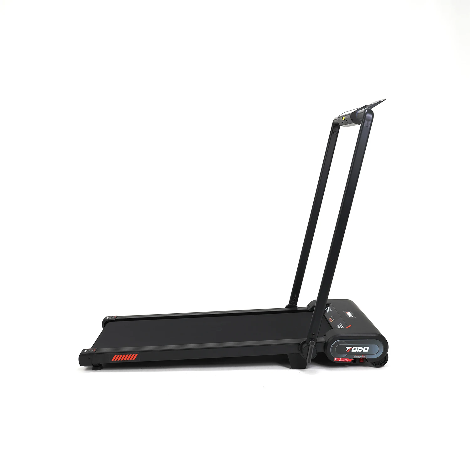 Custom Portable Smart Incline Walking Pad Treadmill 3-Level Electric Running Machine Foldable Handle Home Gym Workout