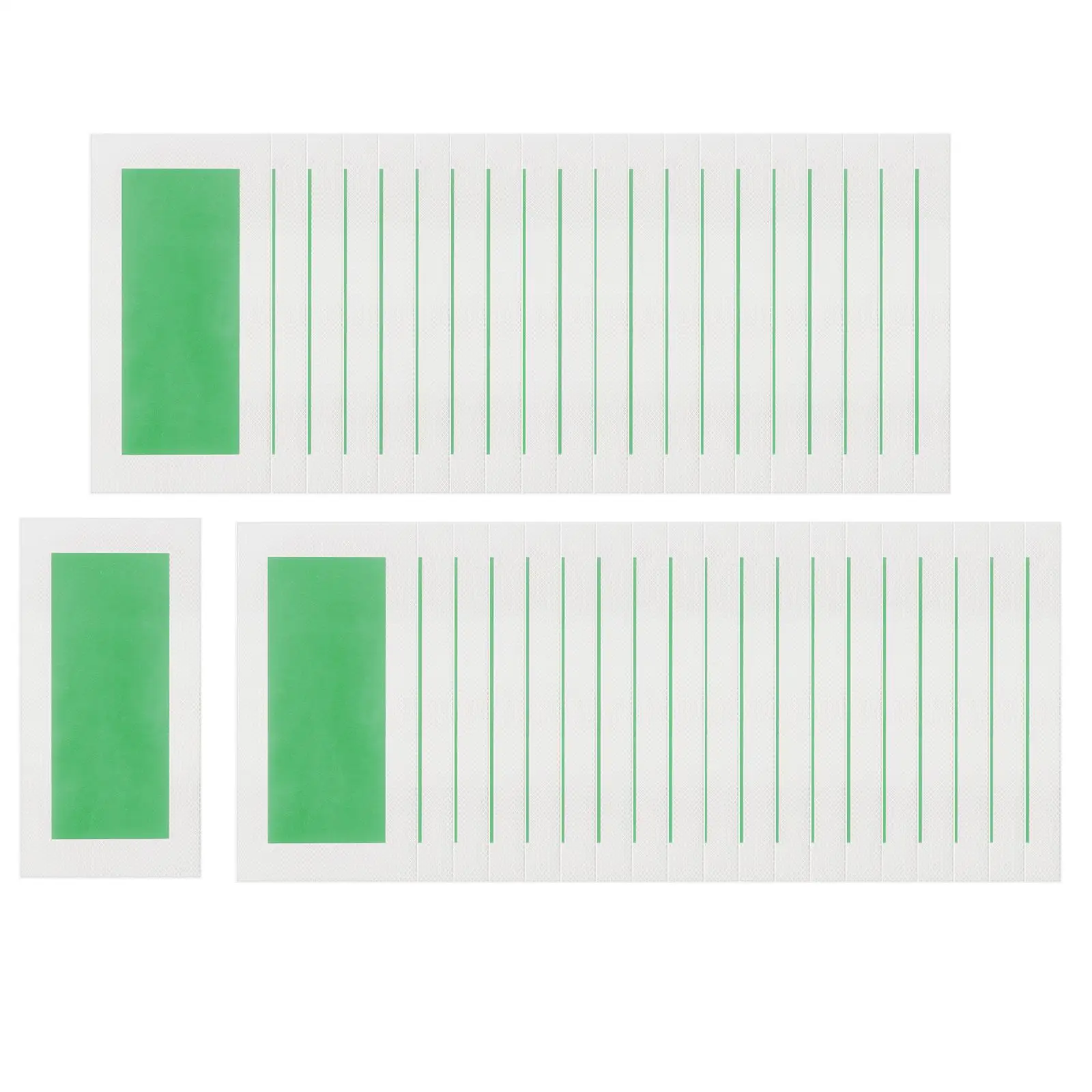 Bandes d'avertissement pour épilation, épilation, épilation, épilation, autocollant, outil d'épilation, papier ciré, corps, jambe, ati elles, bikini, zone, visage, 40 pièces