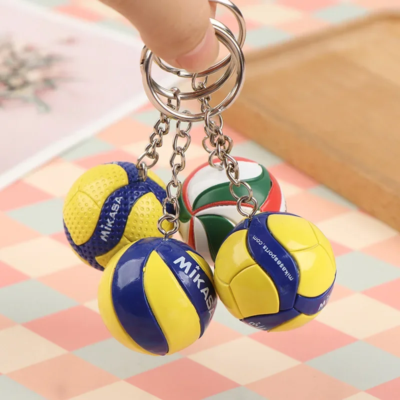 Small and Compact Mini Volleyball Keychain Pendant Can Be Used As A Competition Commemorative Prize Symbolizing Sports