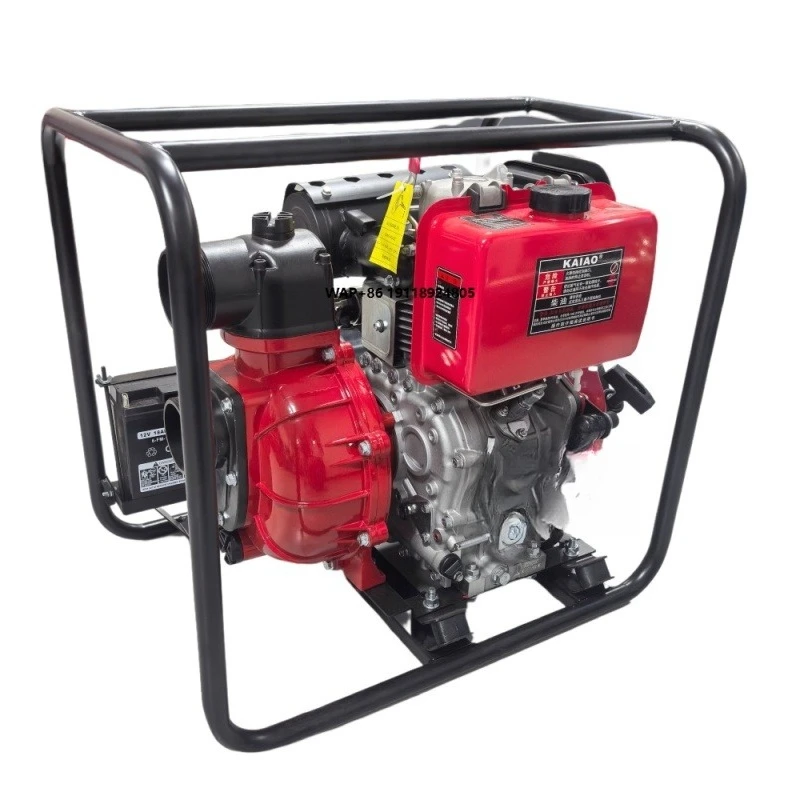 OEM Customization PortableEngine Water Pump 2-inch High-pressure Centrifugal Impeller Fire-fightingl Water Pump