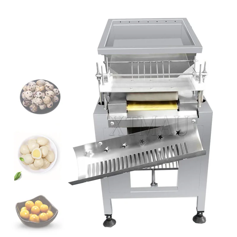 Automatic Quail Egg Shelling Machine Egg Peeler Machine With Water Circulation Function Bird Eggs Sheller Machine