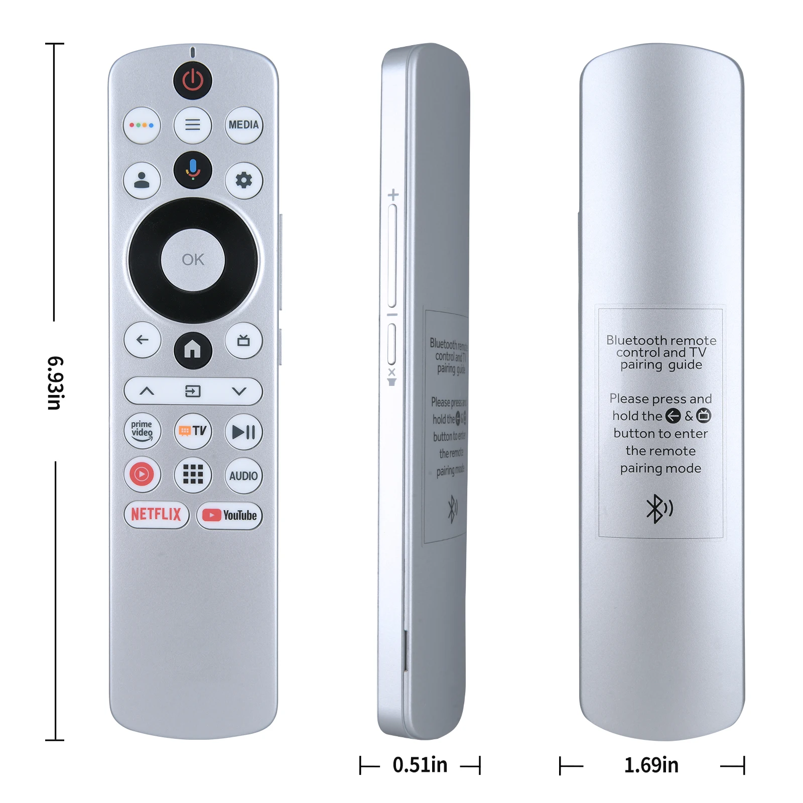 Remote Control HTR-U33GA Baru untuk Haier Aqua TV dengan Suara