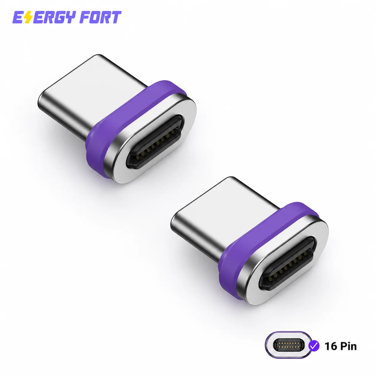 1/2/3/5PCS 16-Pin Magnetic Connector Heads Compatible with EnergyFort Series Replacement Accessories