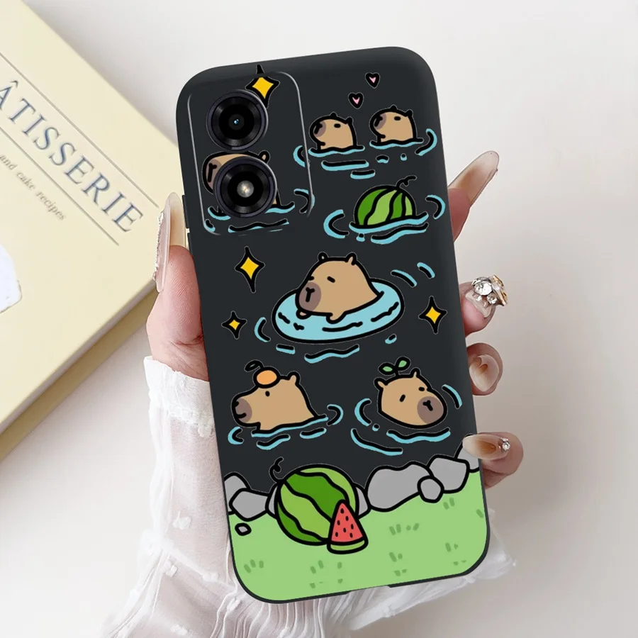 For Motorola Moto G04s Case Moto G04 Phone Case Moto G13 G14 E13 E14 Cover G04S Shockproof Bumper Cartoons Soft Silicone Fundas