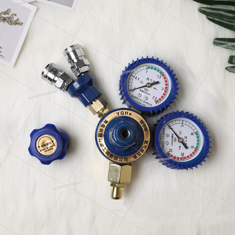High Pressure Helium Pressure Reducer Helium Relief Valve Tool Set Inflation Balloons Helium Cylinder Accessories