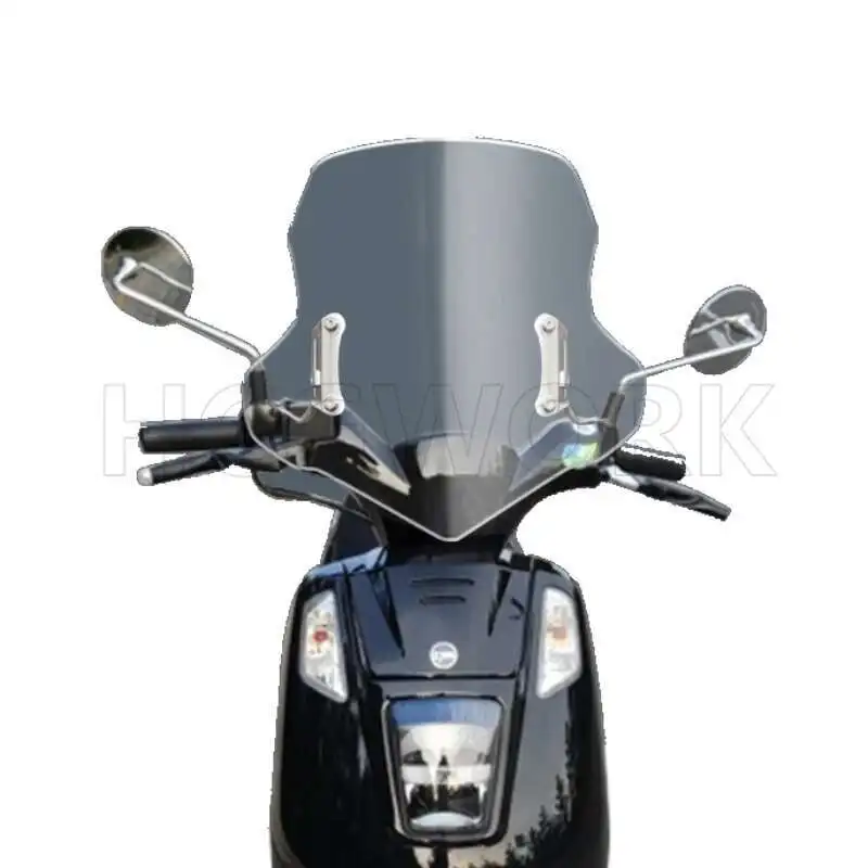 

Motorcycle Accessories Windshield Hd Transparent Heighten for Sym Tini110 National Iv