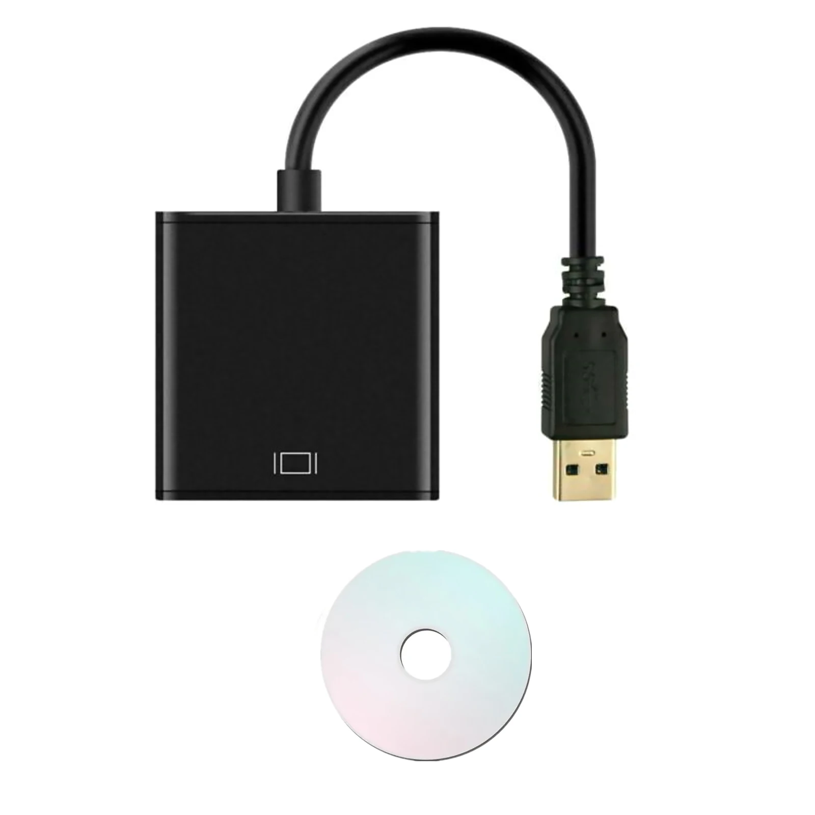 

Адаптер USB-HDMI, HD 1080P, USB 3,0 в HDMI-совместимый конвертер, внешний USB-адаптер, видеоадаптер, кабель для настольного ПК, ноутбука