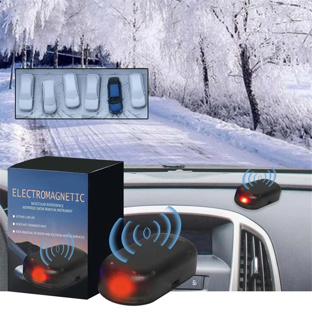 Raspador de hielo y nieve eléctrico, herramienta de eliminación de nieve para coche recargable por USB, descongelador de vidrio y raspador de vehículo derretimiento de nieve, 3 uds.