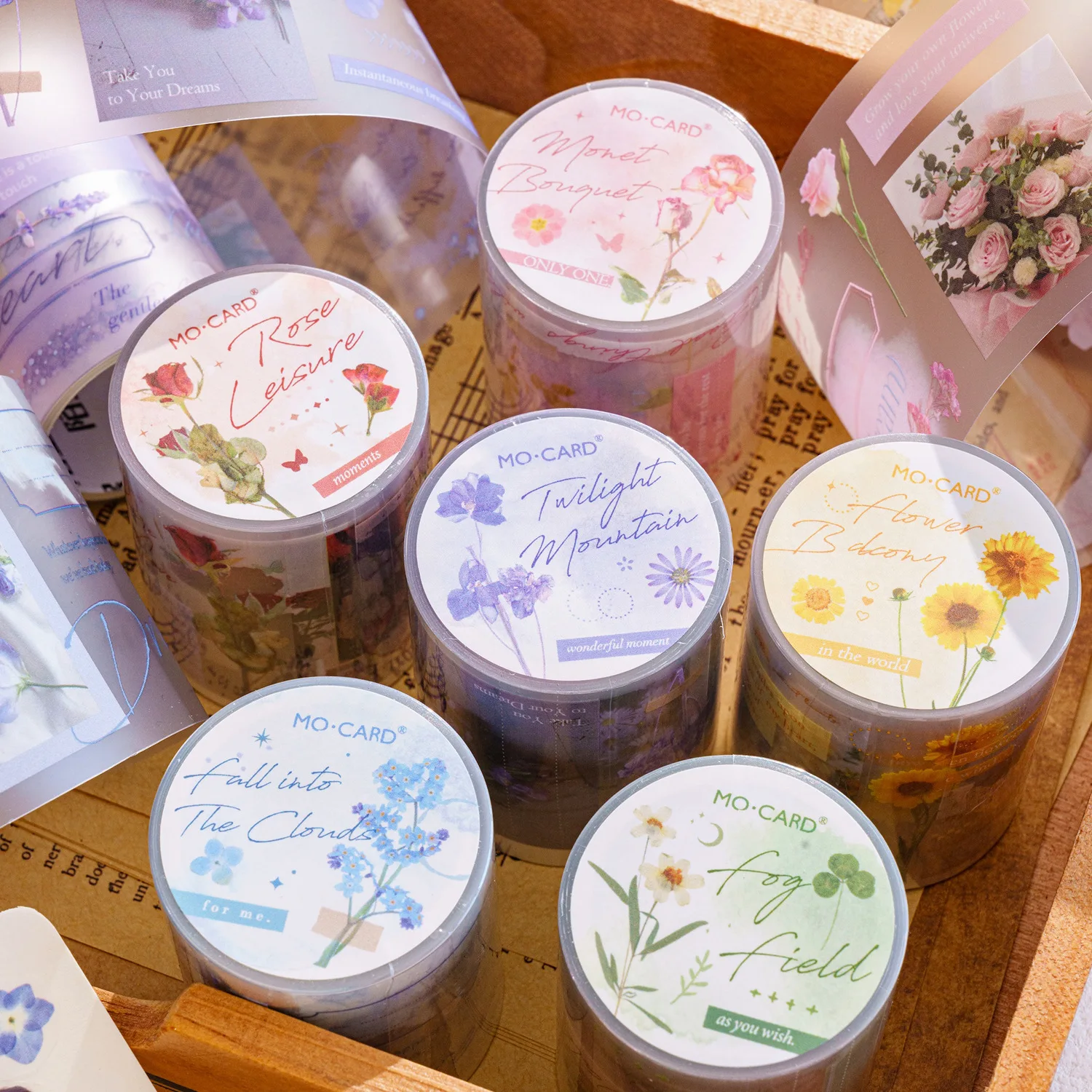 1pcs/1lot Decorative Adhesive Tapes like a poem Diary Decorative Scrapbooking DIY Paper Japanese Stickers