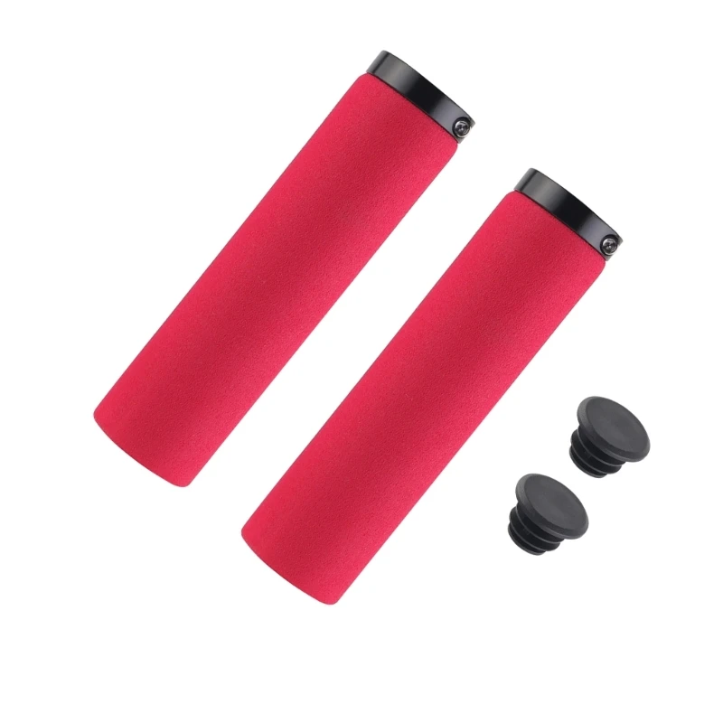 

1Pair Soft Shock Absorption Handle Bar Cover Comfortable Cycling Handle Grips For Road Bikes Easy to Installation