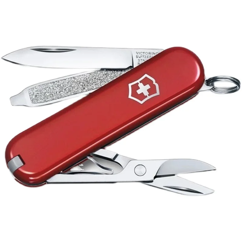 Military Knife Model 58mm Authentic Mini Portable Multi functional Folding Swiss Sergeant
