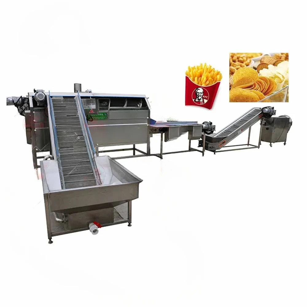 German Technology Low Cost French Fries Potato Chips Machine Production Line