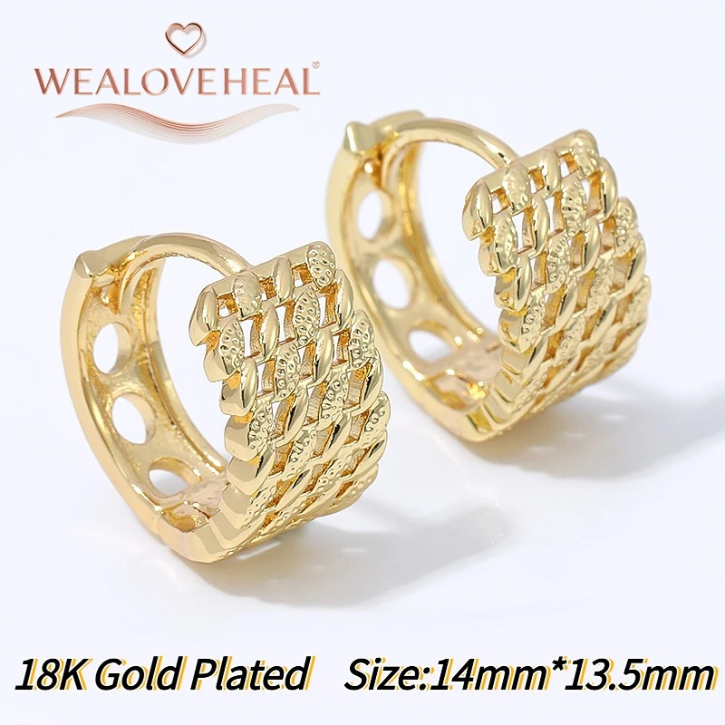 18K vergoldete Messing-Mobius-Creolen, geometrische Twist-Huggie-Ohrringe für Damen, Instagram-Stil, Alltagsschmuck, Party-Schmuck, Geschenk – Detail 33