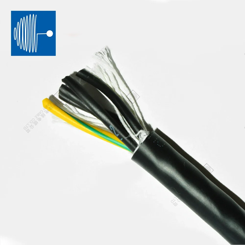 Triumph Cable Multicore Wire AWM 2587 1.5MM 2G Drag Chain Wire Double Braid Unshielded Electrical Cable