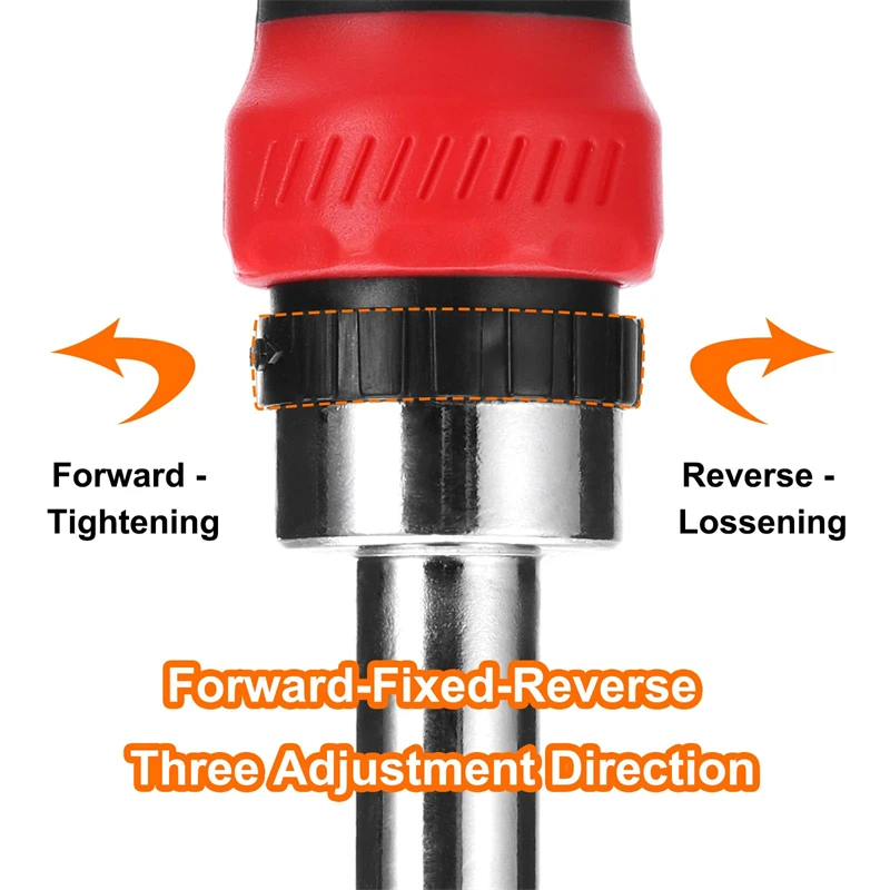 مفك براغي مغناطيسي متعدد الوظائف 13 في 1 مع 12 قطعة مشقوق/فيليبس/توركس/مربع بت #5