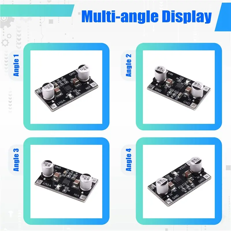 CQMF-LT3042 Step-Down Buck Converter Module 5V Single Power Linear Regulator Low Noise& Low Ripple For RF Power Supplies