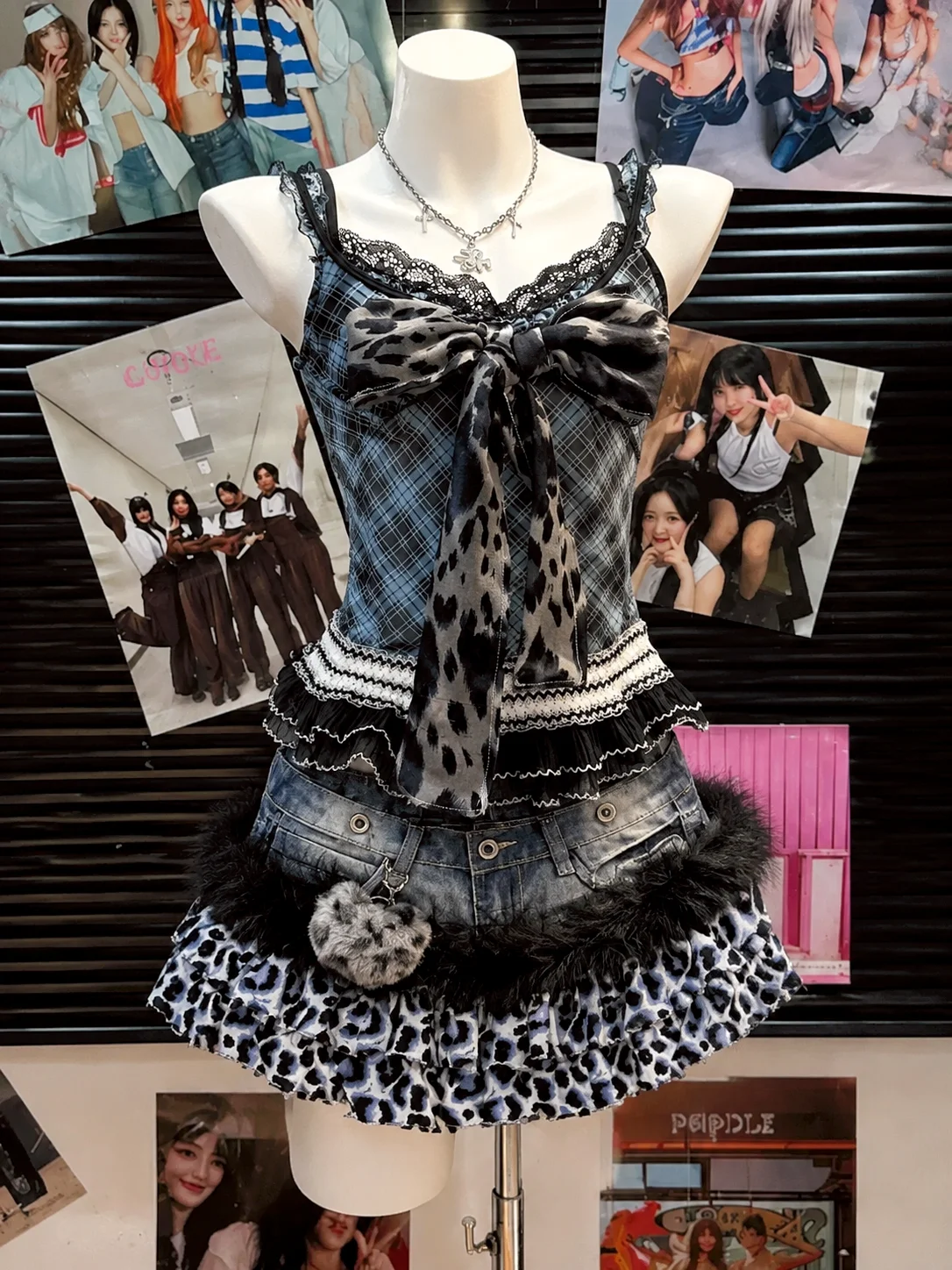 Conjunto de Dos Piezas con Est - Summer Alt Clothing reseña y precio