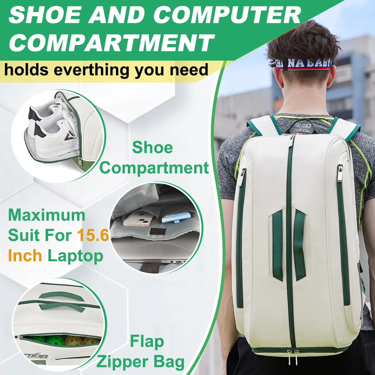 Original Radical Tennis Backpa - đánh giá và giá Badminton Bag