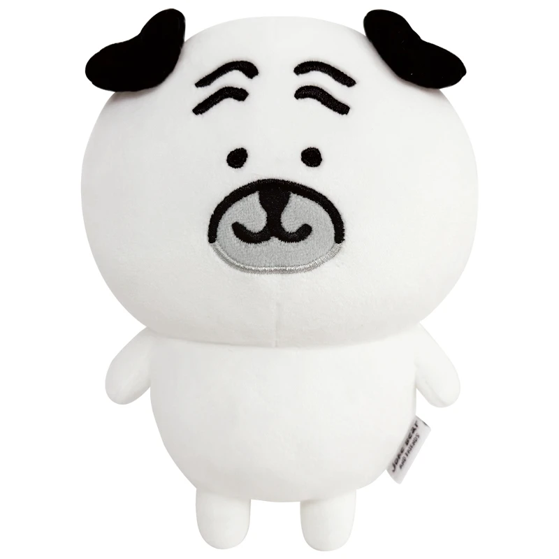 

20cm Self Deprecating Teddy Bear Stuffed Toys Pug Desktop Decoration With Sleeping Doll Birthday Gifts