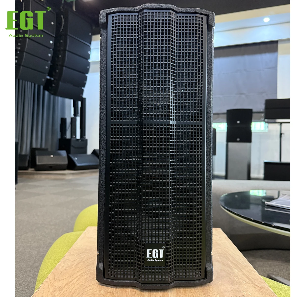 Dual6.5in Passive Wall Mount Speaker For KTV Bar Indoor Public Broadcast Small Stage Audio