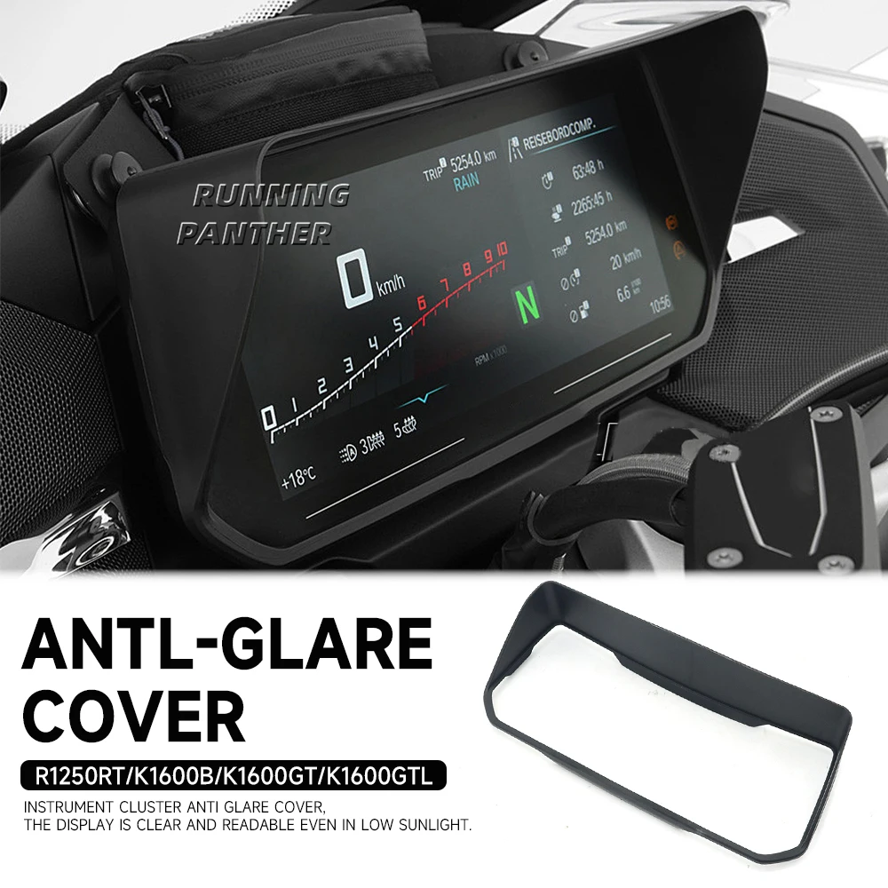 

Motorcycle Accessories Instrument Cover Sunscreen Anti-glare For BMW R1250RT 2021- K1600 GT GTL K1600GTL K1600GT K1600B 2022-
