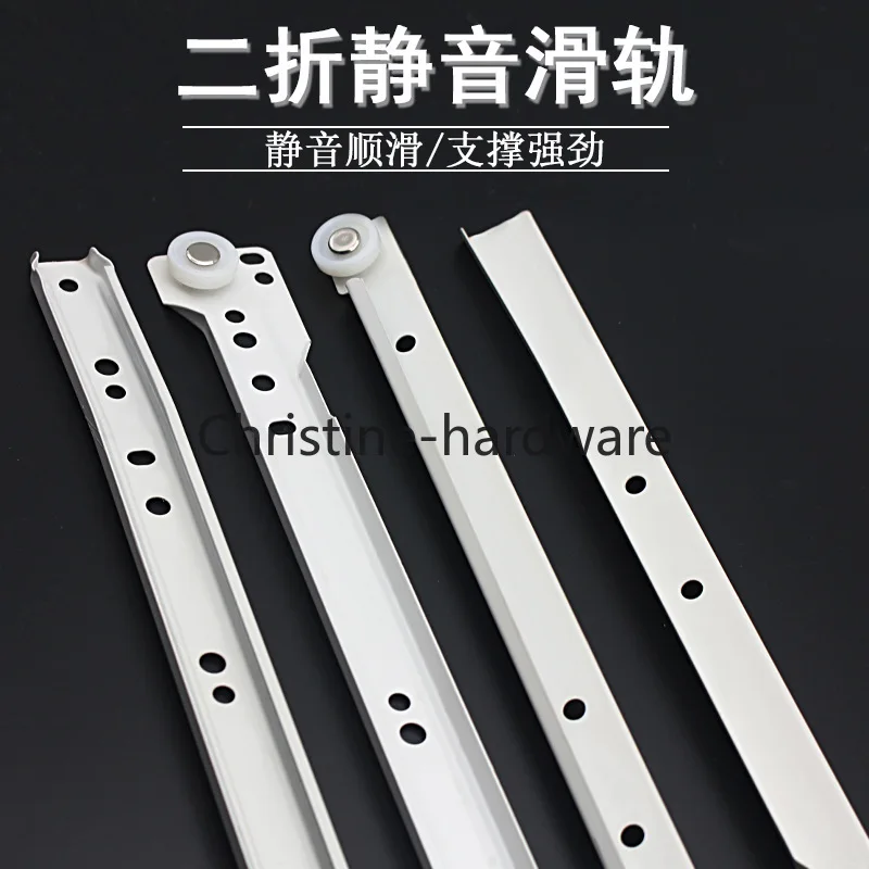 

Комплект усиленных направляющих для выдвижных ящиков (двухрельсовые, усиленные) для компьютерных/тумбовых/гардеробных/клавиатурных ящиков (Мебельная фурнитура)