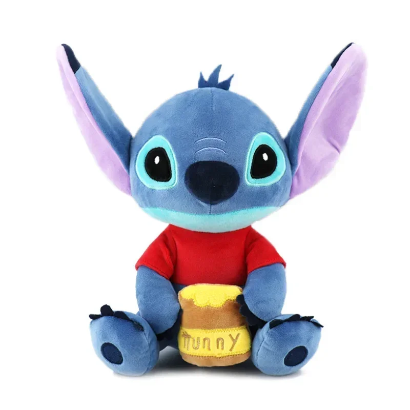 25 centimetri Disney Peluche Disney Stitch Originale Anime Figure Lilo & Stitch Carino Peluche Periferiche di Film Ornamenti Morbidi Regalo