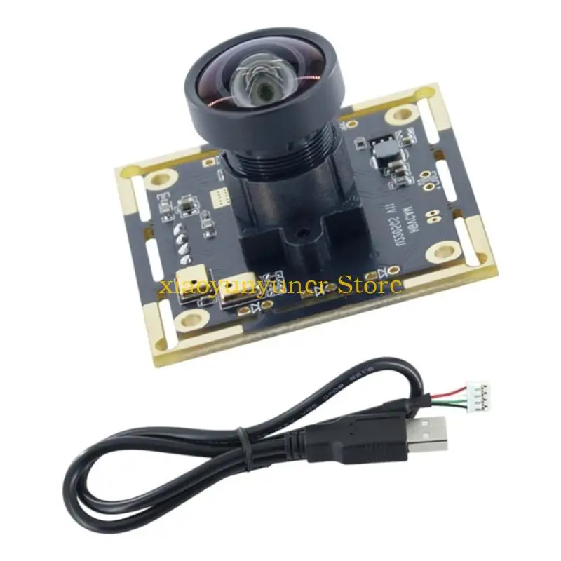P9JB 200MP Global Shutter USB Camera Module for Fast Scanning and Recognition with 94°/100°/130° Wide Angle View Captures