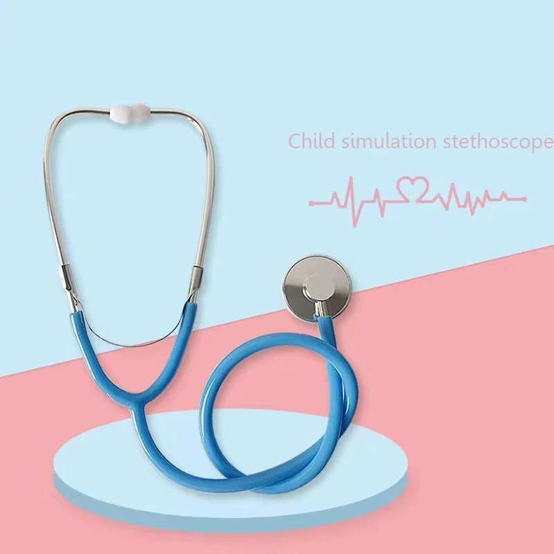 Kids Stethoscope Toy Simulation Doctor's Toys Family Child Games Imitation Family Science Doctor Play for Children Gift