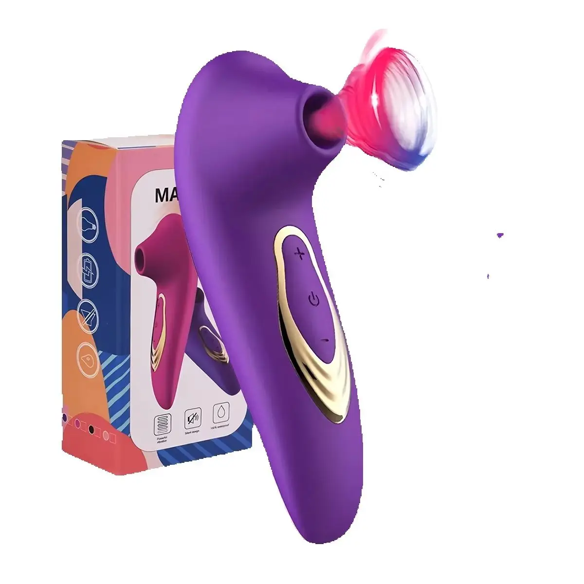 Powerful Clitoris Sucking Vibrator Female Nipple Oral Vacuum Stimulator Adult Sex Toy Clit Sucker Massager for Women