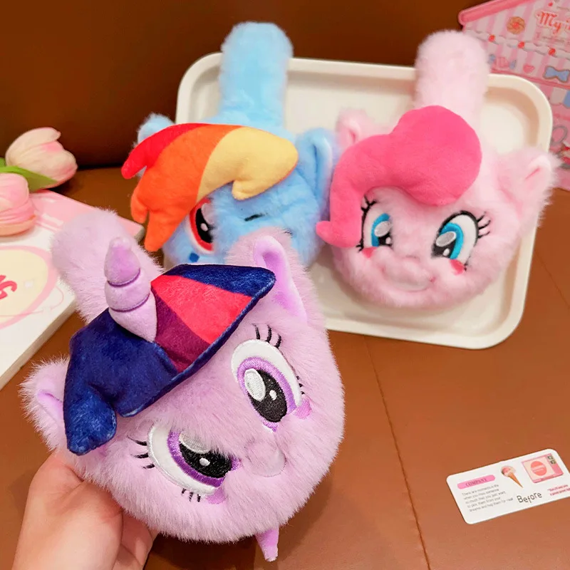 

My Little Pony children's ear muffs 2024 new girls cartoon windproof warm ear cover girls baby ear bags