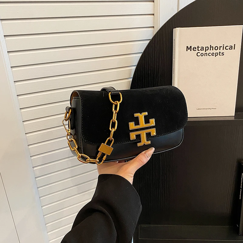 

Модная противоугонная сумка через плечо для женщин, офисных путешествий, с замшевым материалом, потайным карманом на молнии, мягкая текстура, регулируемый ремень