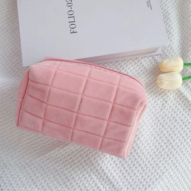 Imagem -06 - Kawaii Lápis Case Travesseiro Forma Grande Capacidade Bolsa de Cosméticos Bonito de Volta à Escola para Meninas Estudantes de Escritório Suprimentos Papelaria