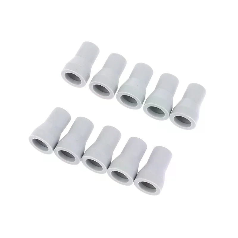 5pcs Dental Saliva Ejector Weak Suction Rubber Snap Head Adapter Replacement Dental Saliva Suction Tube Weak Suction Joint