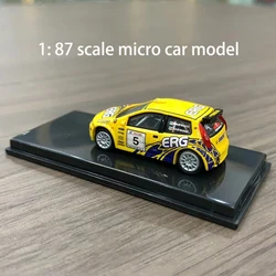 1/87 Classic Car Model Gallardo 2004 & ERG Supercar alloy diecast Vehicles High Simulation Car Model Toys For Collection Gift