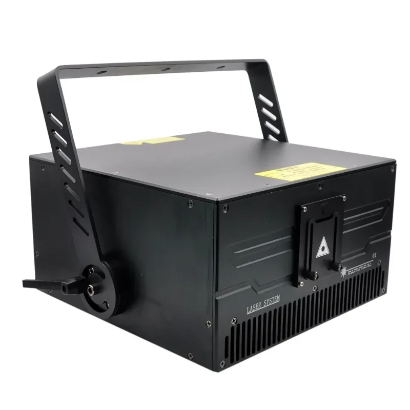 Stage dedicated 20 watts high power RGB full color DMX512 animation effect light ILDA mobile phone Bluetooth