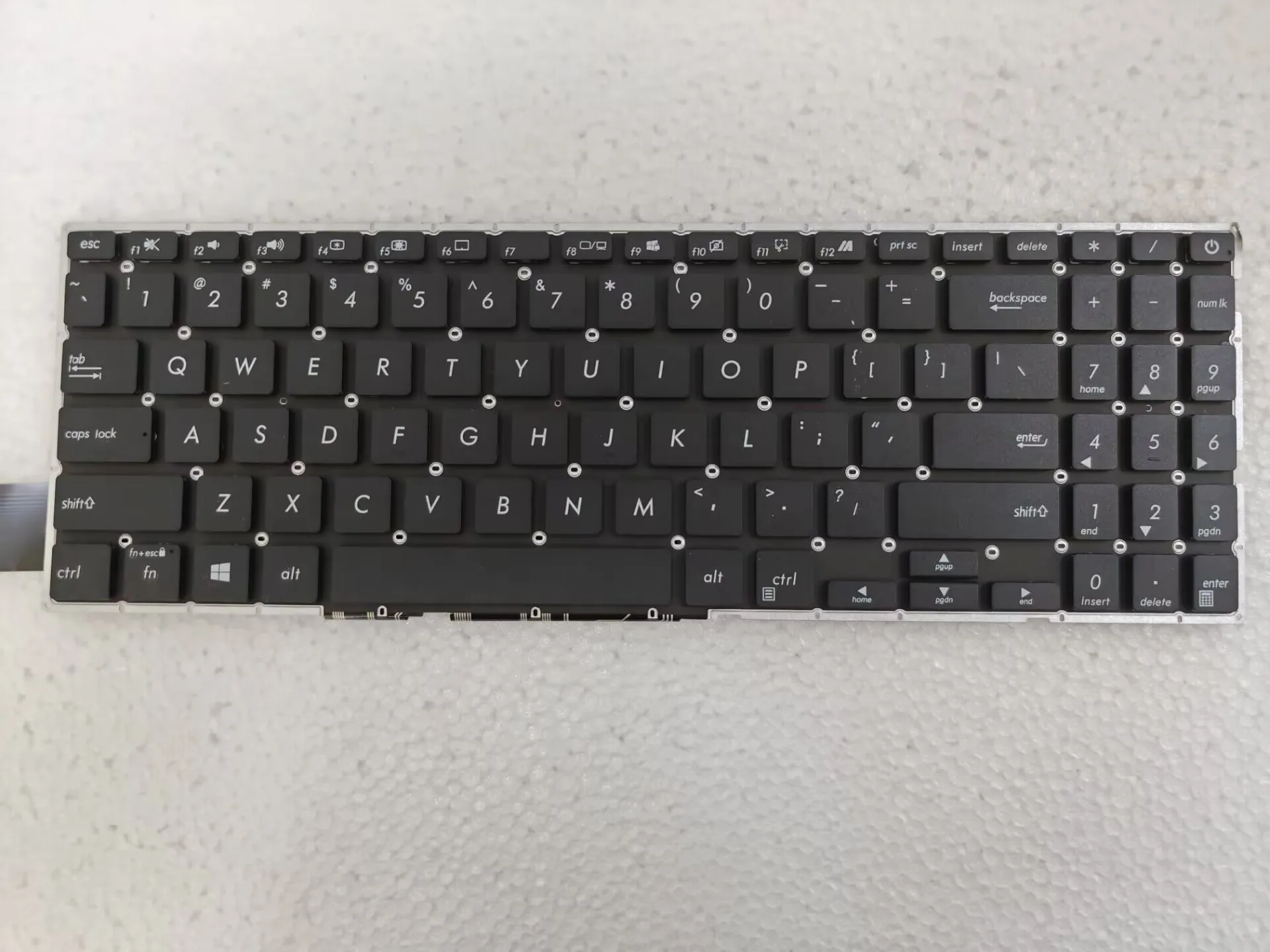 New US Non-Backlit Keyboard for Asus Mars15 VX60 K571 K571G F571 F571G X571G X571GT