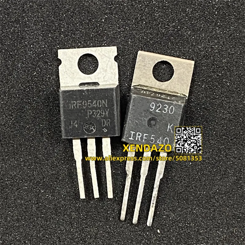 10pairs/lot IRF9540 F9540N IRF9540N IRF540 IRF540N TO-220 Power MOSFET